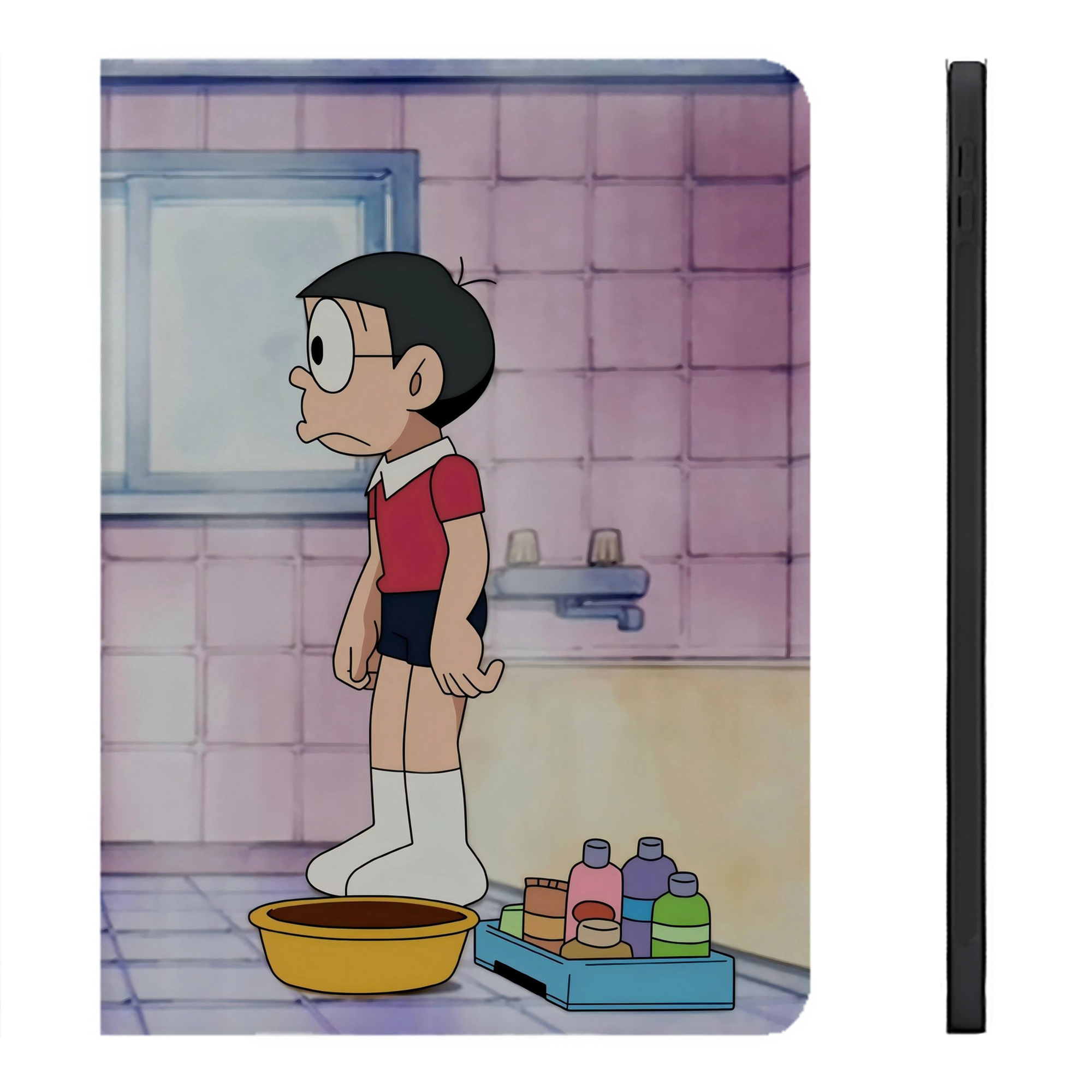 （画像用） ドラえもん Doraemon IPadケース ペンホルダー付き ブックスタイルデザイン